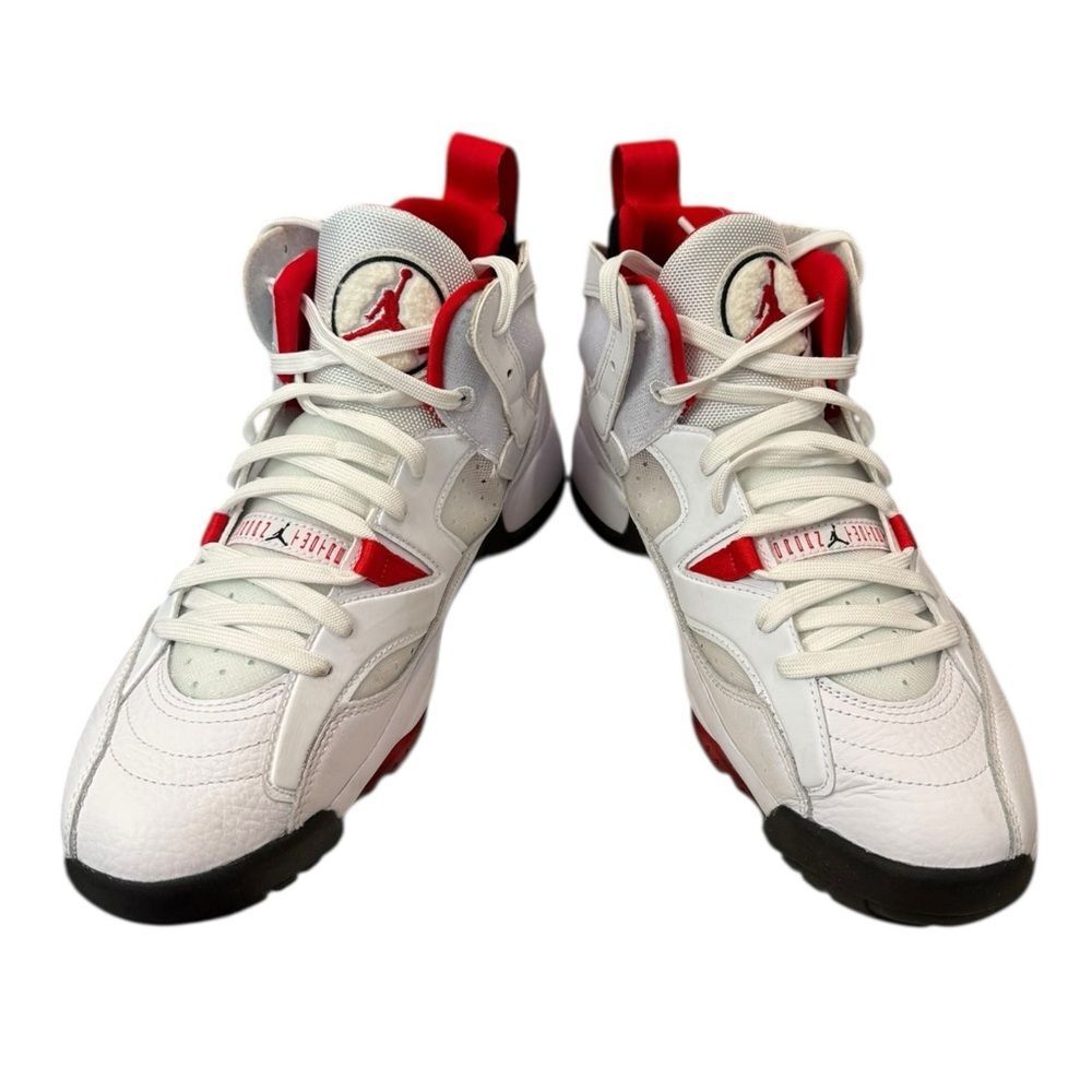Jordan Jumpman Two Trey 'White University Red' Men's DO1925-160 Sneakers 9 - Picture 3 of 6